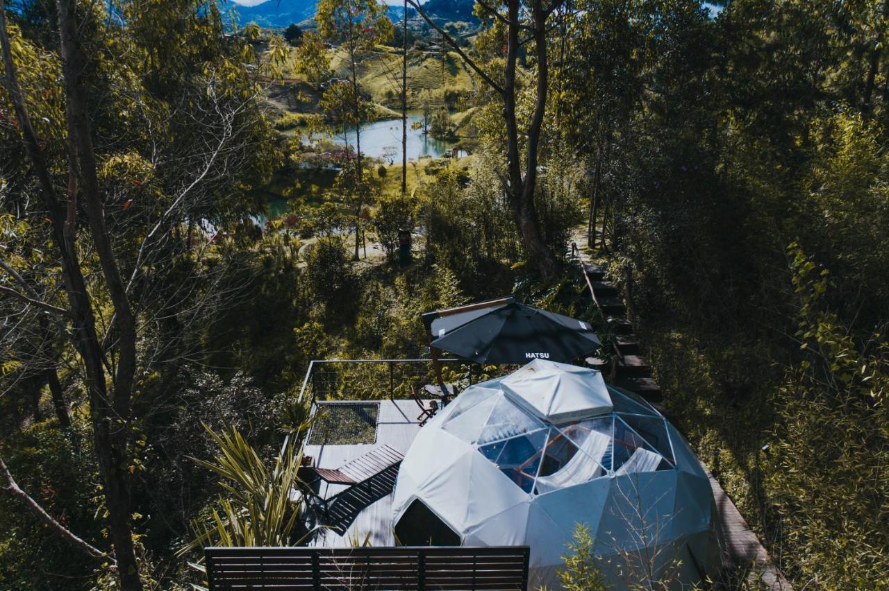 Domus Glamping Guatape Hotel Exterior foto