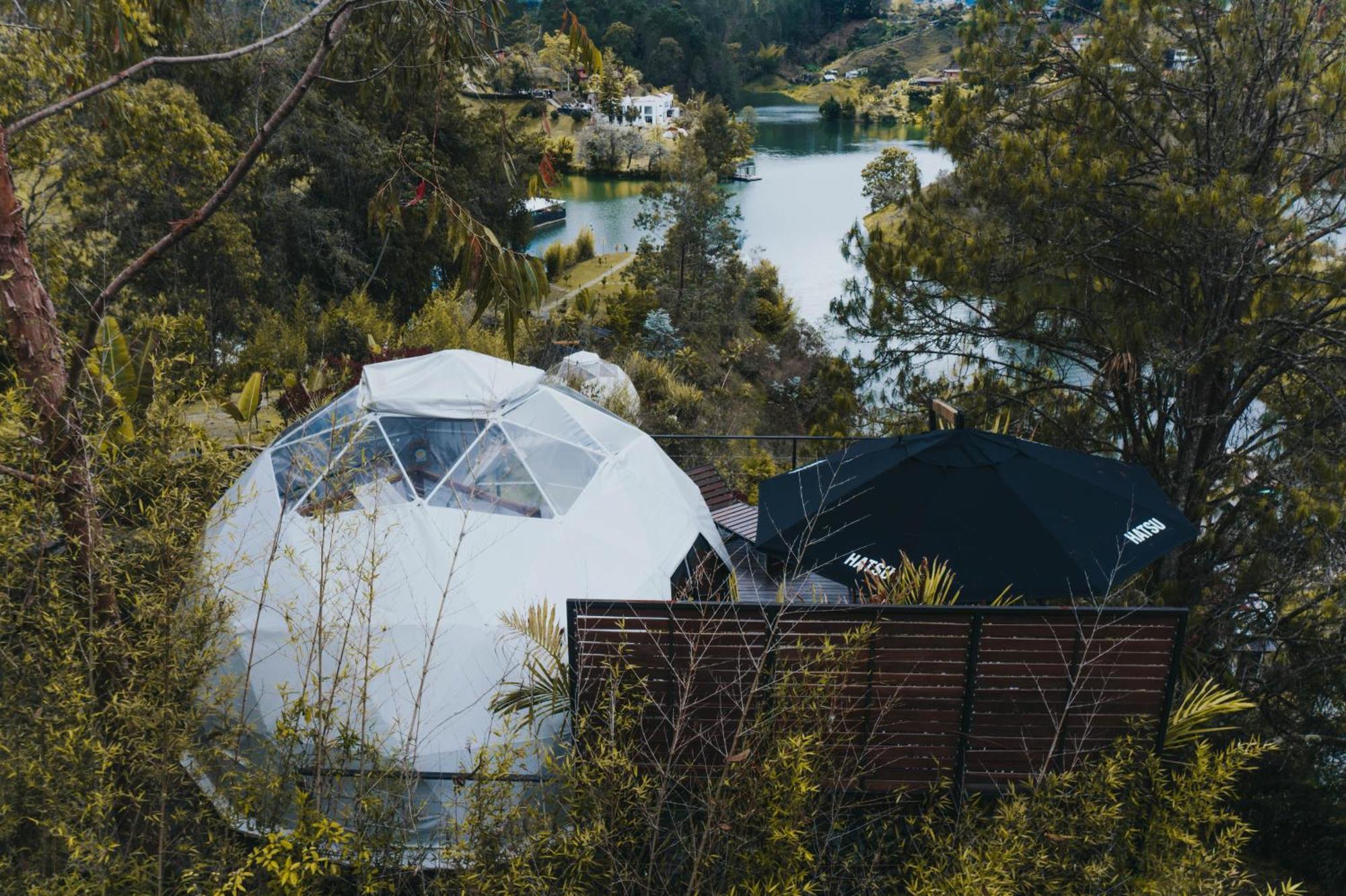 Domus Glamping Guatape Hotel Exterior foto
